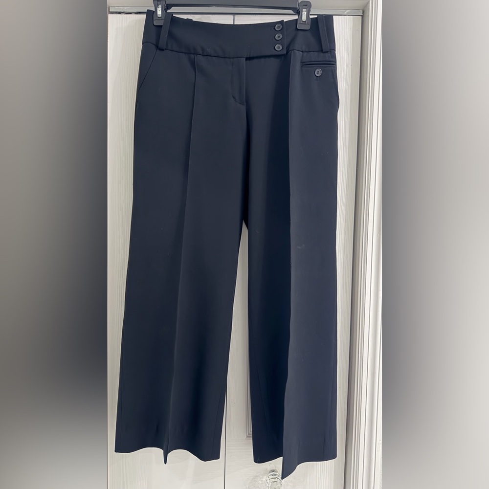 Kenar Black Wide-Leg Women's Pants size 10 - Picture 3 of 6